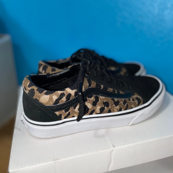 cheetah print vans